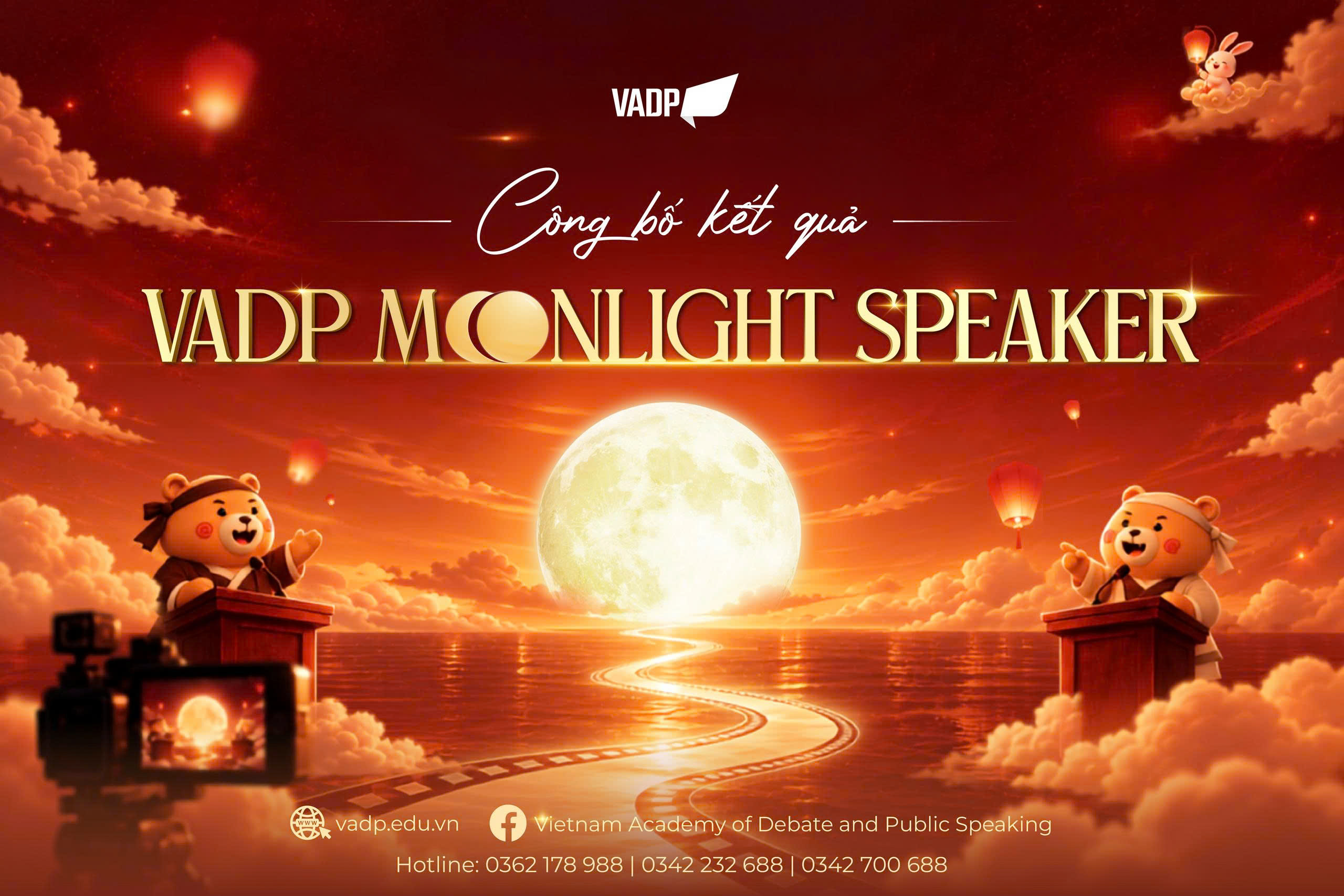 Công bố kết quả cuộc thi “VADP Moonlight Speaker”